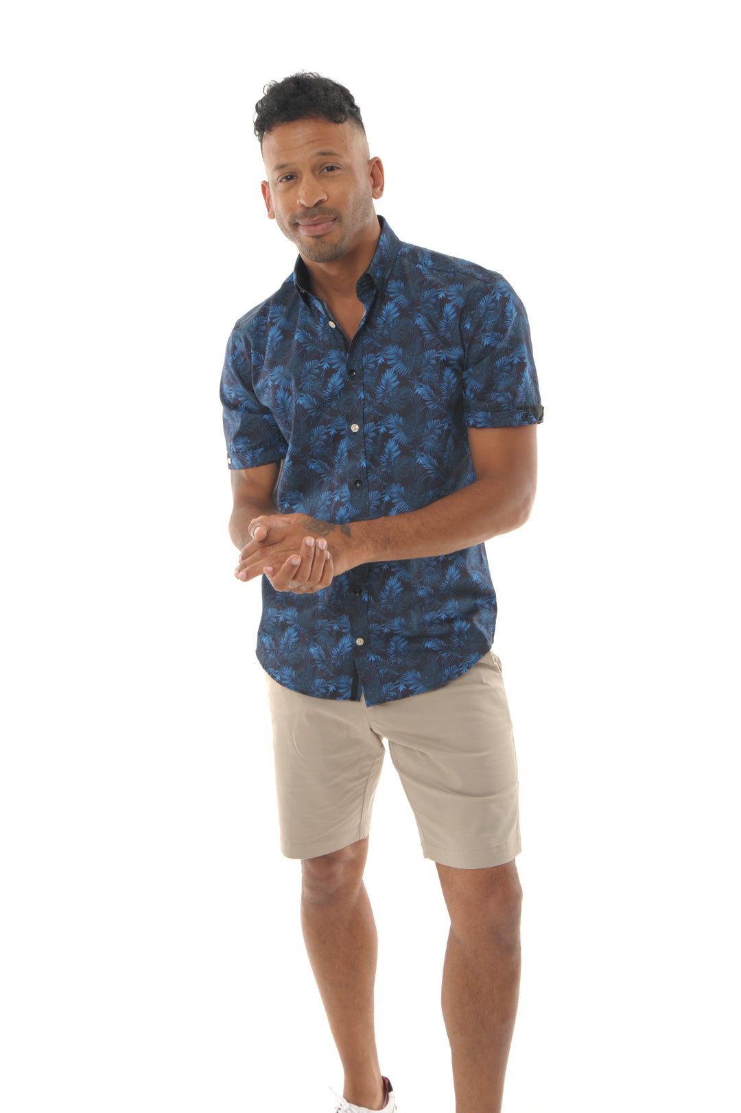 Leaves Short Sleeve Shirt